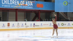 Дети Азии. Фигурное катание, девушки, короткая программа. Запись от 13 февраля