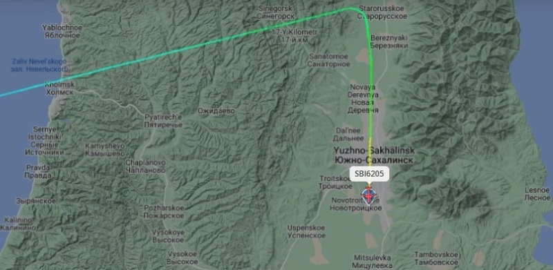 Аэропорт Южно-Сахалинска принял первый рейс после тумана