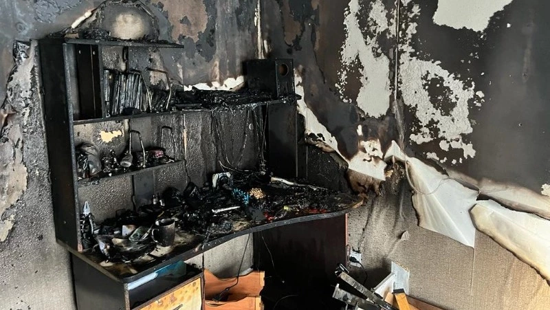 Десять человек спасли при пожаре в Новотроицком 13 ноября