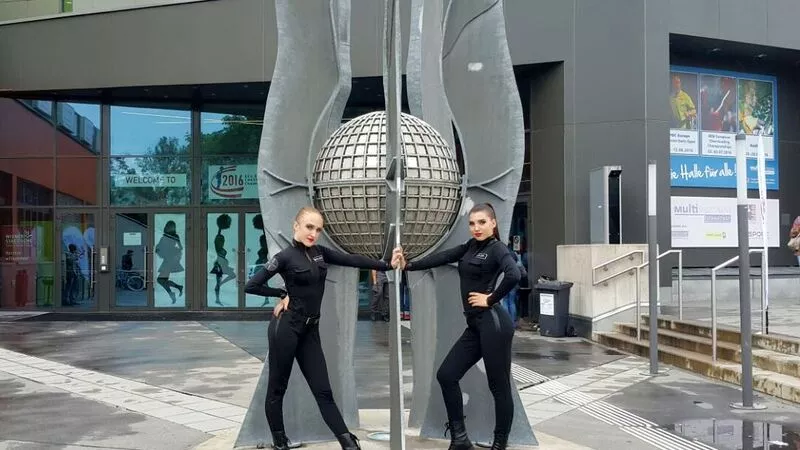 Две островные чирлидерши завоевали награды на чемпионате Европы