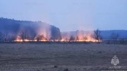 Пожарные потушили вспыхнувший мусор на полигоне ТБО в Южно-Курильске 20 августа