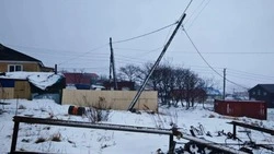 Ураганный ветер оборвал линии электропередачи на Кунашире
