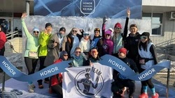 Взяли призовые места: сахалинская делегация поучаствовала в ледовом забеге во Владивостоке 