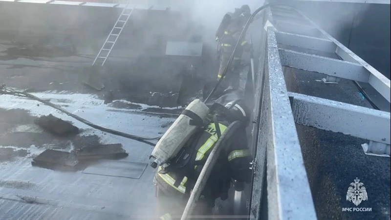 МЧС: мужчина пострадал при пожаре в ЖК «Горизонт» 