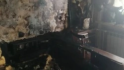 Пожарные спасли человека из горящей квартиры в Поронайске