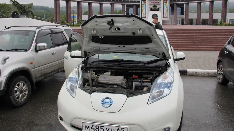 Сахалинцы посчитали, сколько ест электромобиль