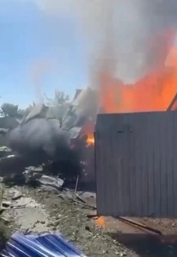 Дрон «Альтиус» рухнул на дачный дом в Казани во время учебного полета