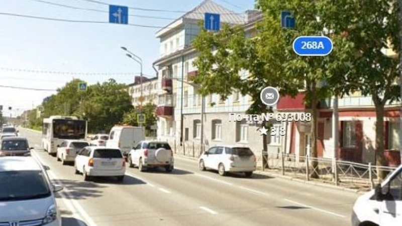 В Южно-Сахалинске на пересечении улицы Ленина и проспекта Победы возвращают прежнюю схему движения