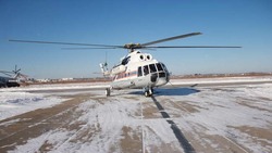 Ребенка экстренно доставили на вертолете к врачам в Южно-Сахалинск 20 декабря