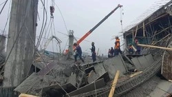 Бетон мешает разбору завалов: оперативный штаб работает на месте обрушения здания в Южно-Сахалинске