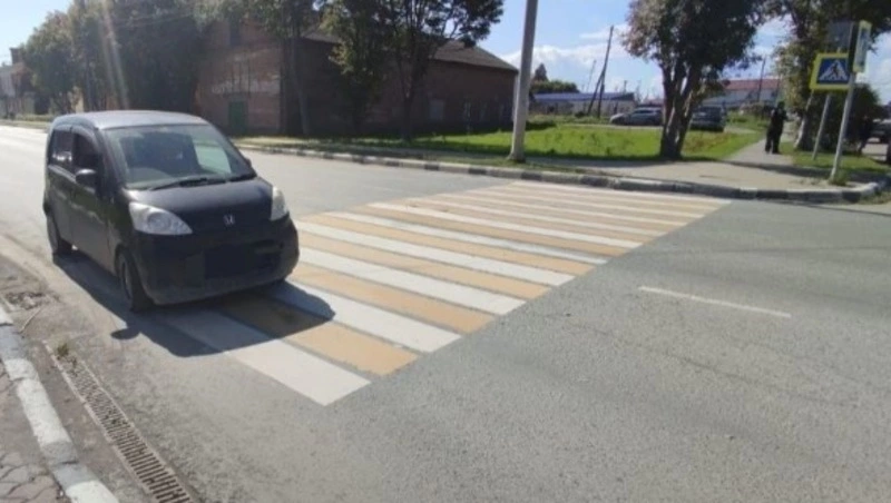 Водитель Honda сбил пенсионерку на пешеходном переходе в Корсакове