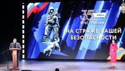 Юбилей со дня образования МЧС России отметили на Сахалине