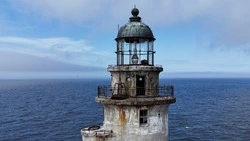 Специалисты обследовали сахалинский маяк Анива перед реконструкцией   