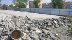 С частной территории на улице Ленина в Южно-Сахалинске убрали мусор по просьбе жителя