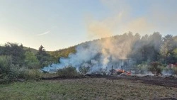 Минувшей ночью в Углегорском районе горело частное владение