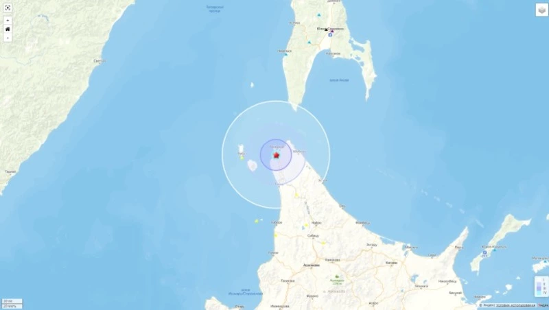 Землетрясение магнитудой 3,7 произошло рядом с югом Сахалина 11 сентября