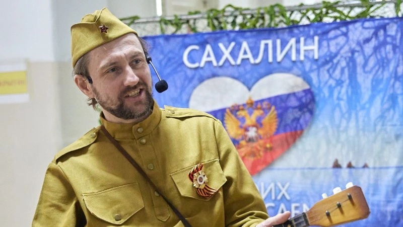 #ПозывнойКультура: артисты Дома культуры «Синегорье» на Сахалине выступили для бойцов в госпитале