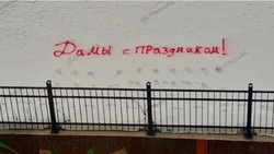 «Лелик и Никуля»: житель Сахалина удивил любимых женщин надписью на снегу