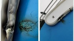 Вандалы продолжают разрушать «Морскую симфонию» на набережной в Холмске 