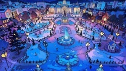 Нейросеть Loopsie представила лучшие ракурсы Южно-Сахалинска в стиле аниме