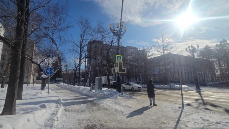 Синоптики спрогнозировали потепление до нуля градусов в Южно-Сахалинске 18 февраля