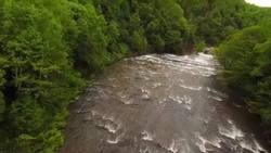 «Страшно красиво»: сахалинцам показали Быковские пороги с неожиданной стороны