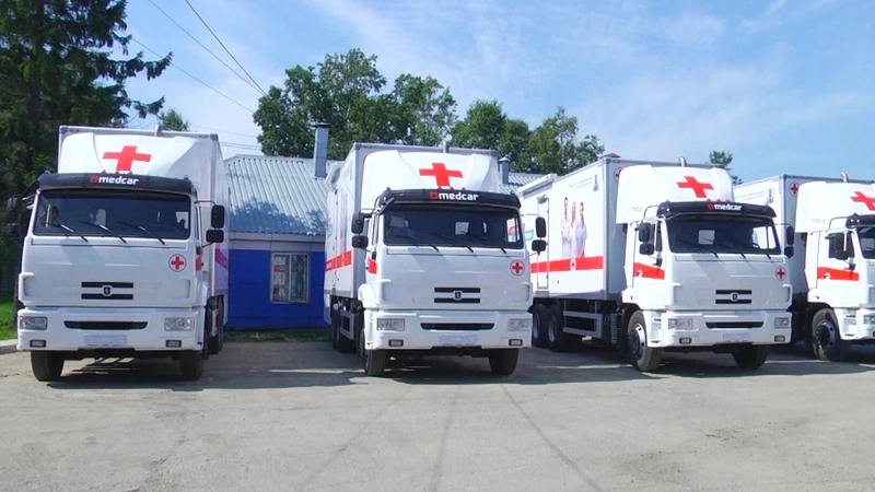 Районам Сахалина купили 4 рентгенологических кабинета на колесах