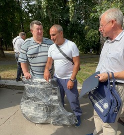 Сахалинский предприниматель помог раненому на Донбассе солдату