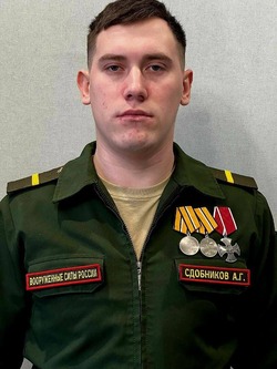 Наши герои: ефрейтор Алексей Сдобников