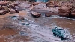 Водопады Шестома попали на видео сахалинца