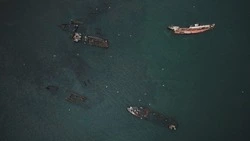 «Кладбища затонувших кораблей»: на Сахалине проходит большая чистка прибрежных зон