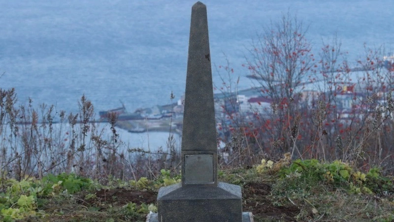 Памятный знак героям-освободителям Холмска появился на горе Татарской