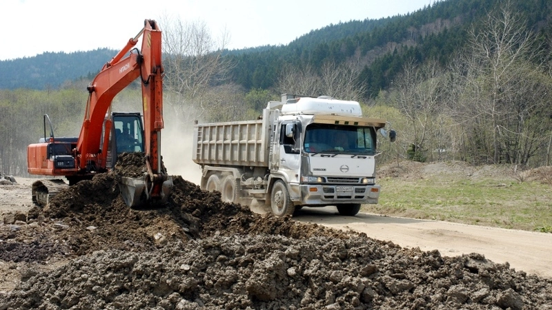 На Сахалине реконструируют участок автордороги Корсаков - Новиково