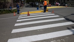 Пешеходный переход появился на проблемном перекрестке в Дальнем