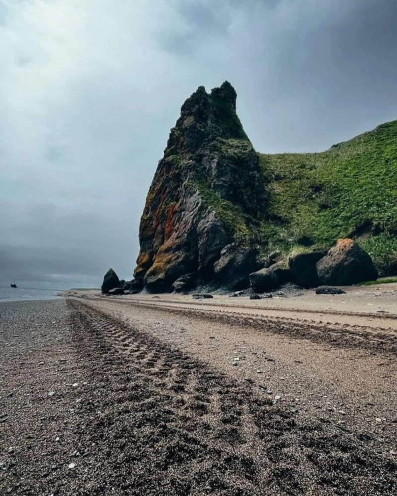Как выглядит полуостров на востоке Сахалина с высоты птичьего полета: видеофакт