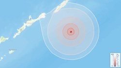 Землетрясение магнитудой 4,8 произошло у берегов Курильских островов