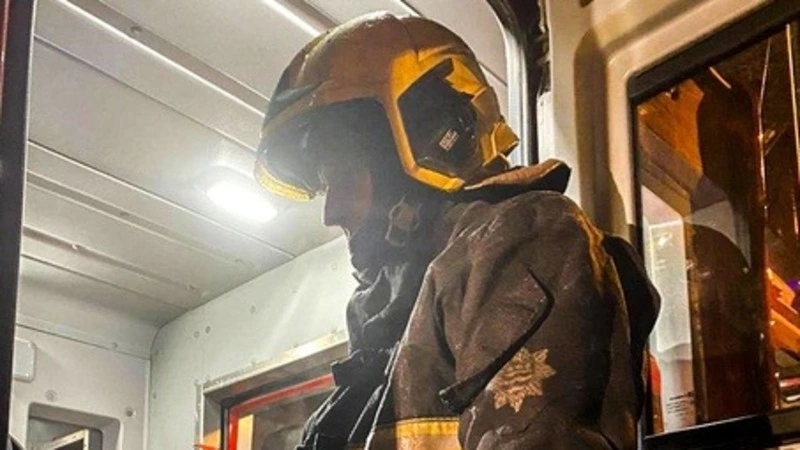 Огонь охватил двухэтажный дом в Южно-Курильском районе вечером 28 мая 