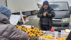 Незаконных торговцев фруктами встретили в Южно-Сахалинске