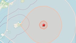 Новое землетрясение произошло недалеко от Шикотана 6 марта