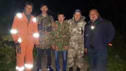 Двоих заблудившихся в ночном лесу сахалинцев спас «112»