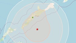 Землетрясение магнитудой 5,1 зарегистрировали у берегов Итурупа