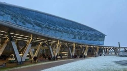 В аэропорту Южно-Сахалинска включили свет