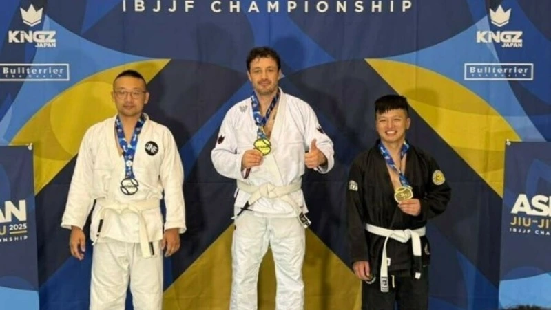 Уроженец Кунашира стал чемпионом Азии по джиу-джитсу в Японии