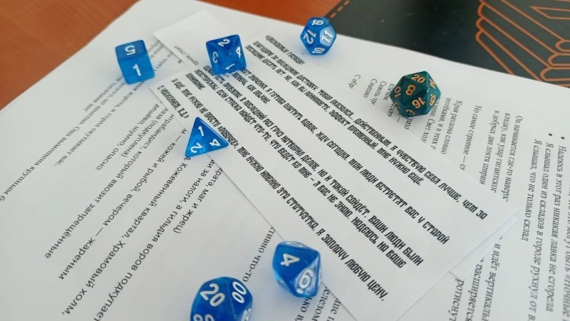 В сахалинской библиотеке сыграли в «Подземелья и драконы» по авторскому сценарию