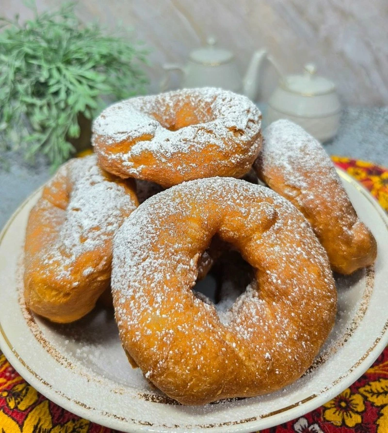 Рецепт домашних пончиков с воздушным тестом
