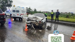 В ГАИ рассказали подробности утреннего ДТП и погони в Корсакове 