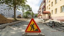 Дворы по улице Пограничной в Южно-Сахалинске сдадут в сентябре