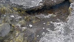 «Сурово и грозно»: вулкан Менделеева изверг жидкую серу на Кунашире