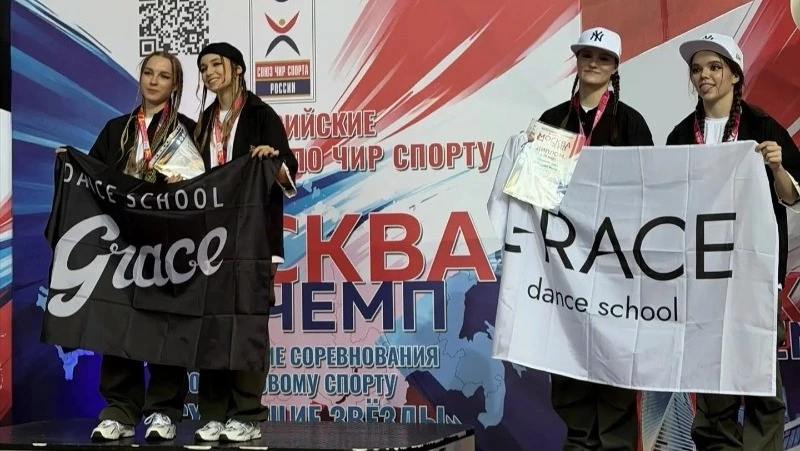 Сахалинки продемонстрировали мастерство на соревнованиях по чир спорту в Москве