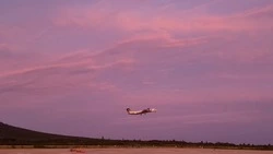 Закат над Курилами привел в восторг местных жителей